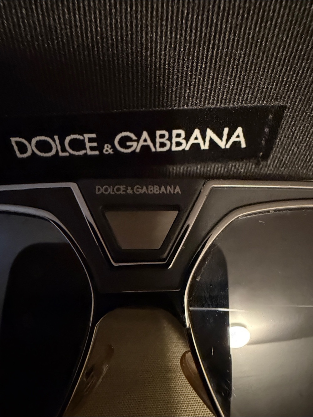 Dolce & Gabbana Men’s Black Aviator Sunglasses with Dark Lenses made in Italy. - Picture 8 of 9